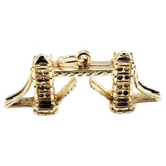 9 Karat Gelbgold Londoner Brücke Charme