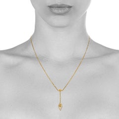 9 Karat Gelbgold Soleil Kite Kette Halskette Natalie Barney