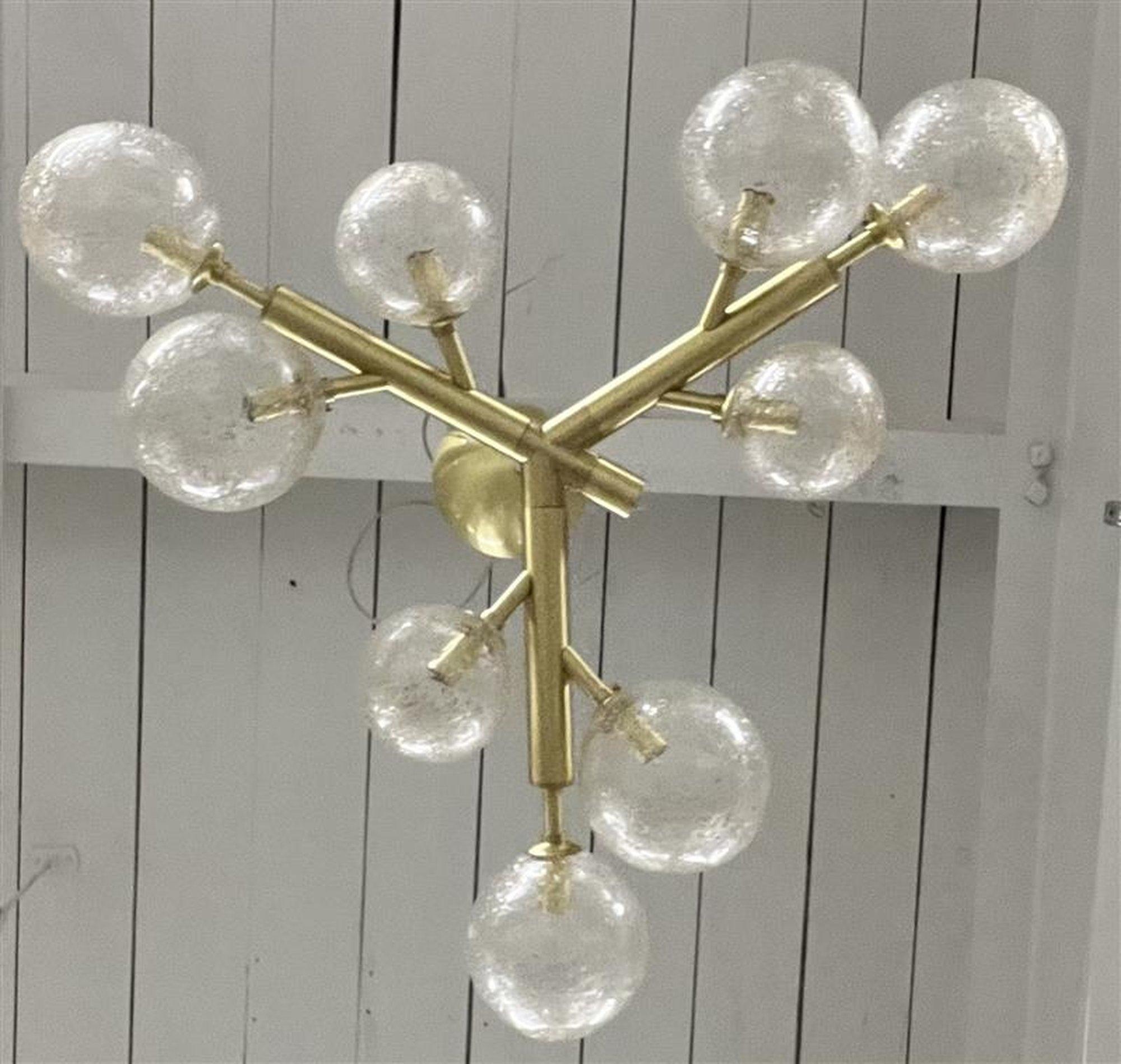 Lampadario Mimosa a 9 luci in vendita 1