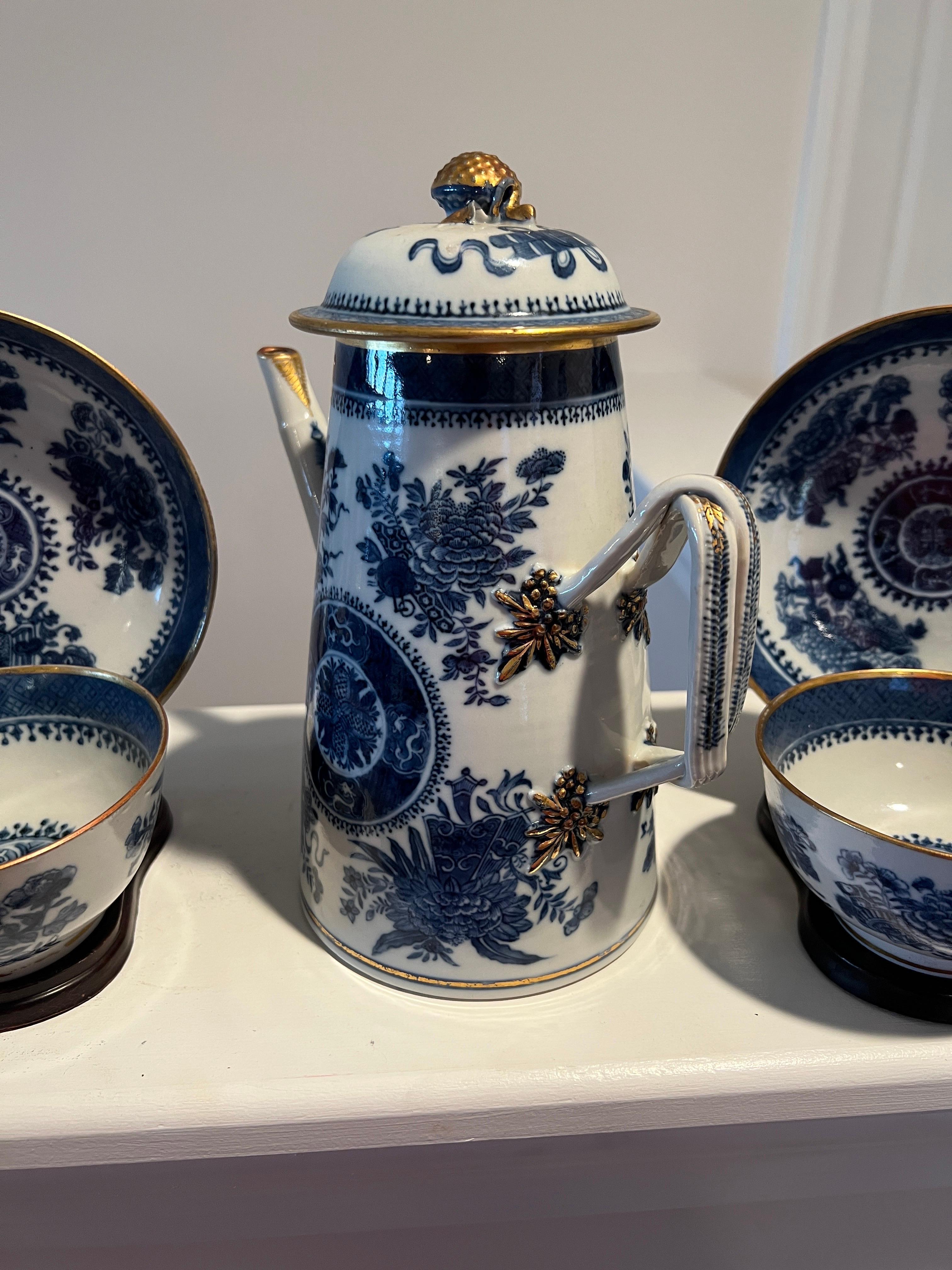 9 Pc, 18th C. Chinese Export 