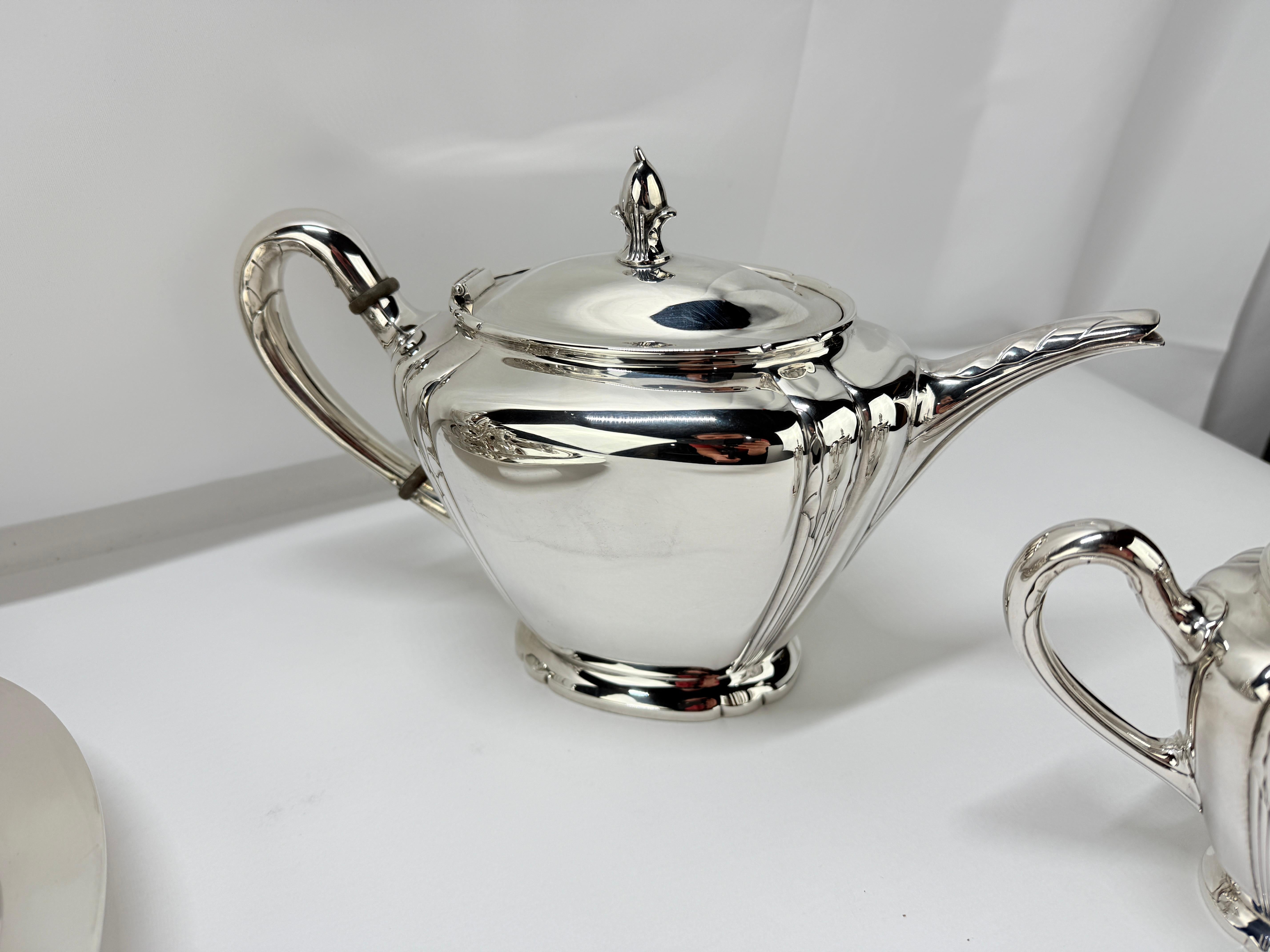Art Deco 9 PC, Sterling Silver 
