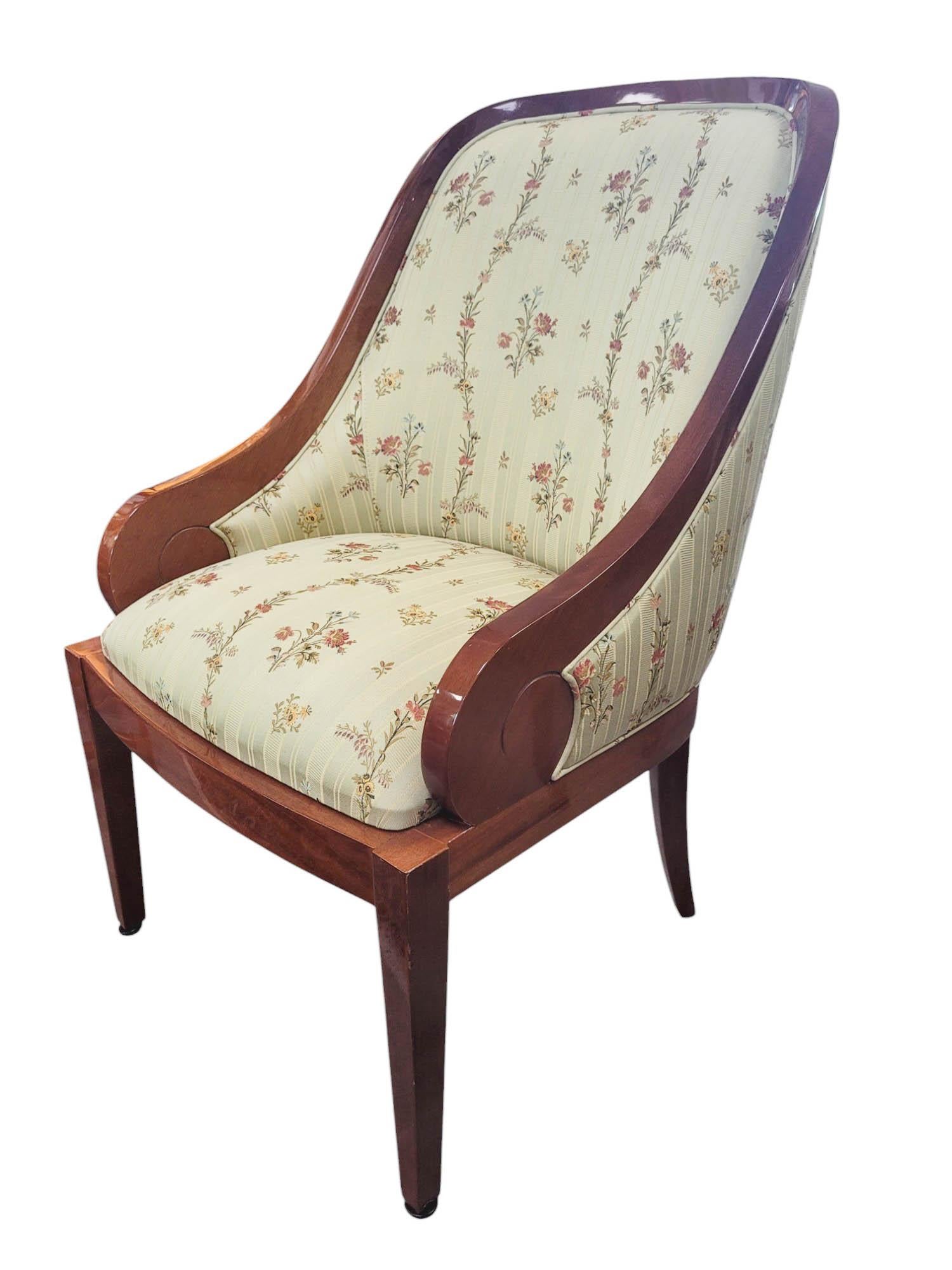 9teiliges englisches Art-Déco-Esszimmer-Set im Angebot 3