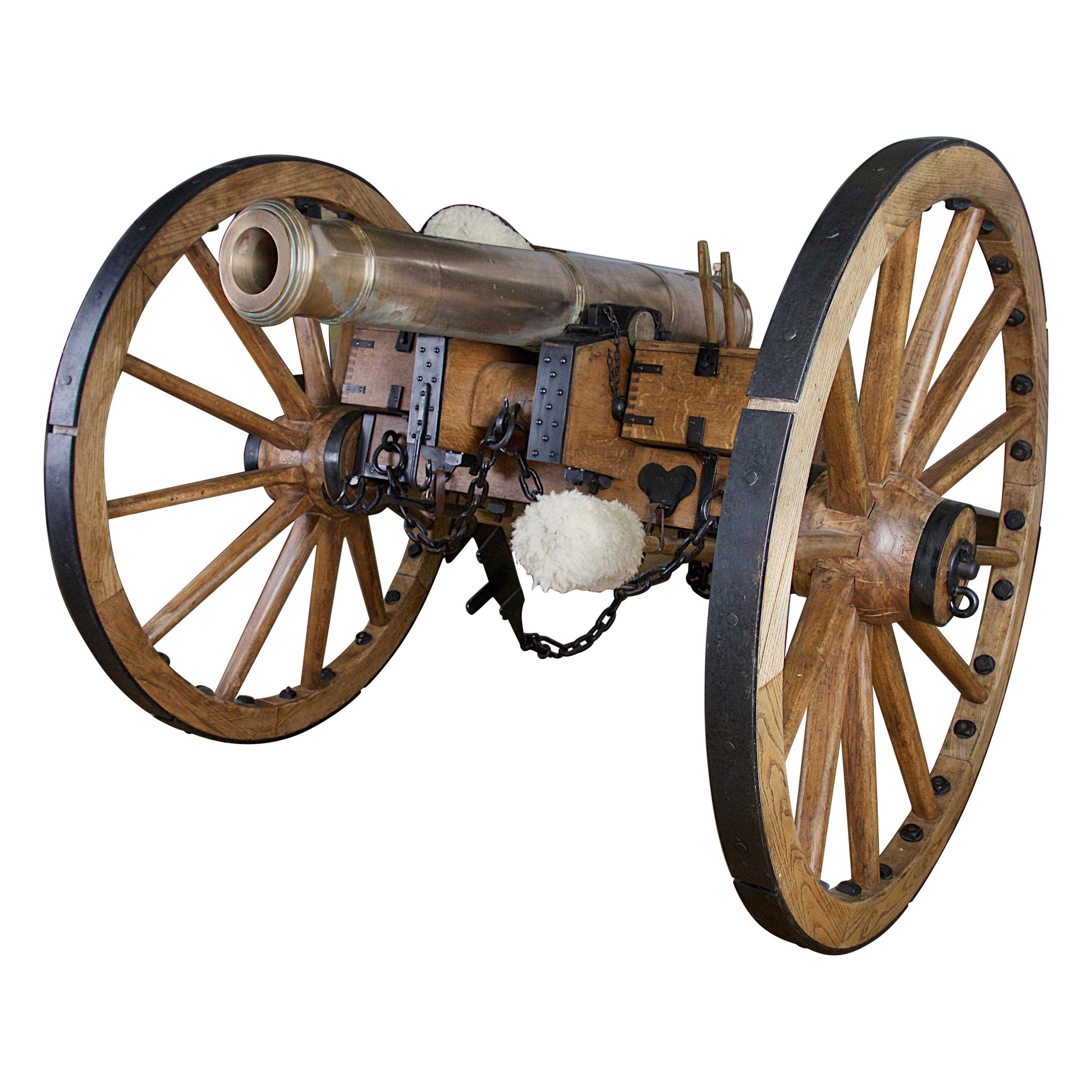 9 Pounder Bronze Canon