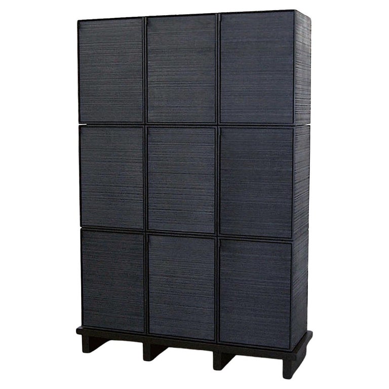 9 Rectangles Cabinet by John Eric Byers For Sale