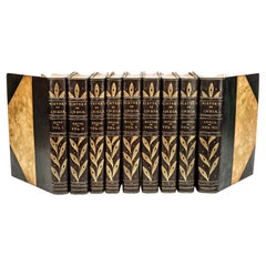 9 vol. Romesh Chandler Dutt, History of India. Connoisseur Ed. Limited Ed.