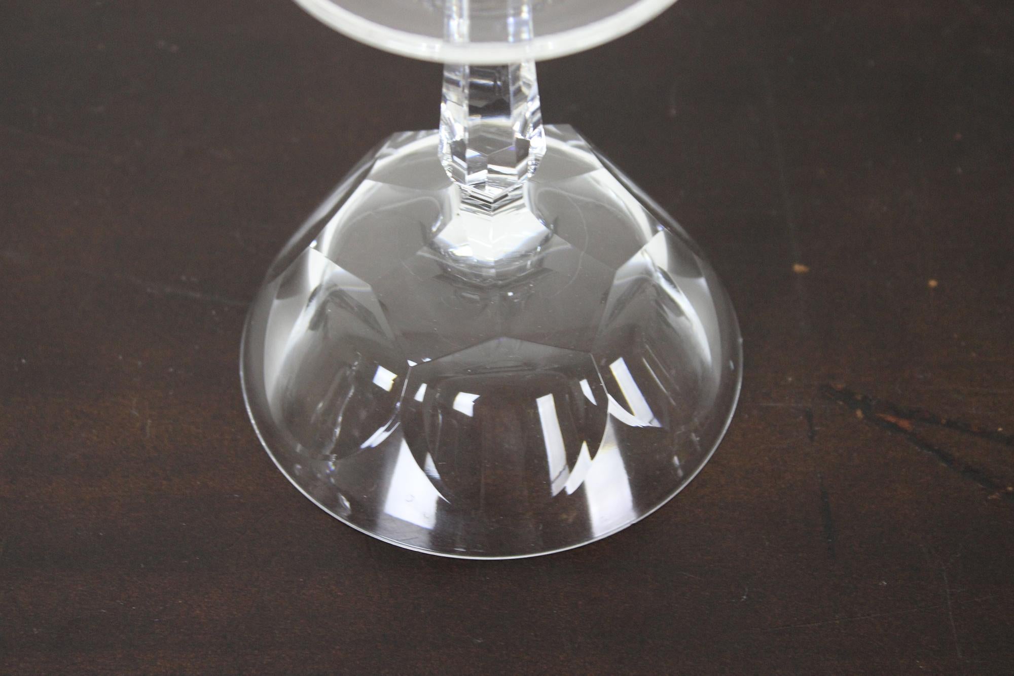 9 Waterford Sheila Cut Crystal Champagne Tall Sherbet Aperitif Digestif Glasses 6