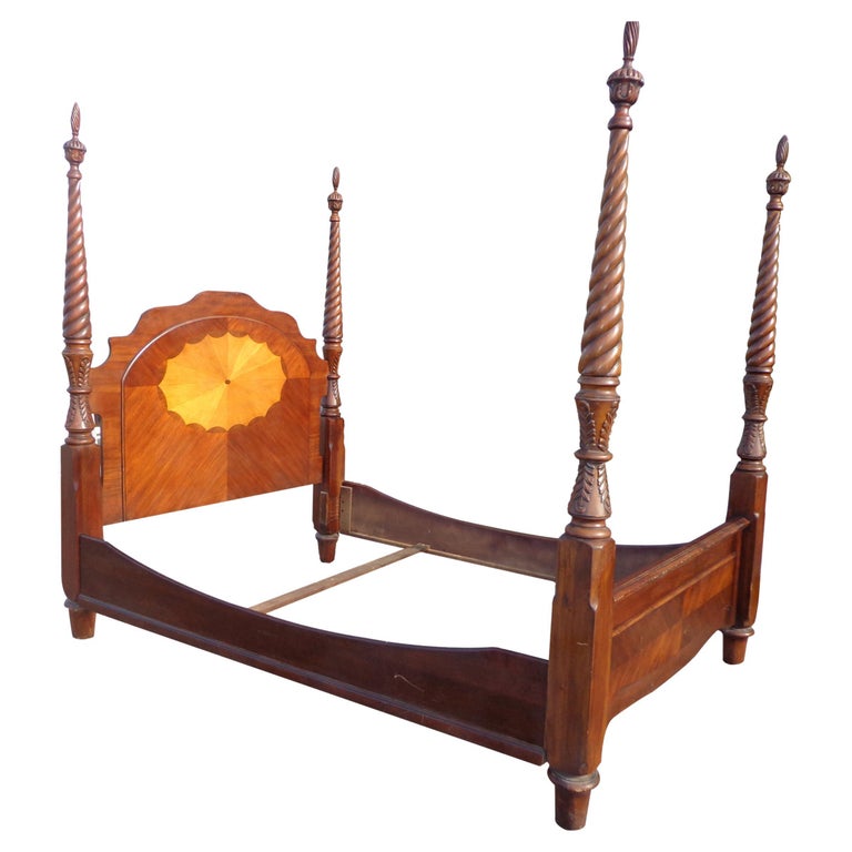 Antique Style 4 Poster Bed For Sale at 1stDibs