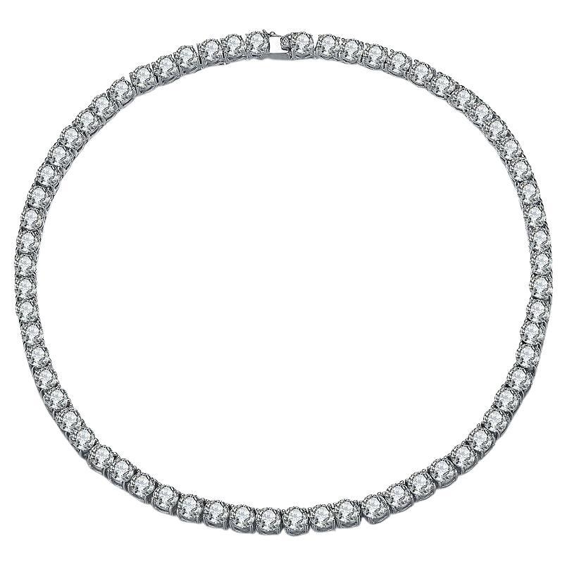 90-Carat Diamond Tennis Necklace  2 Carats Each  F-G-H Color  VS Clarity  A