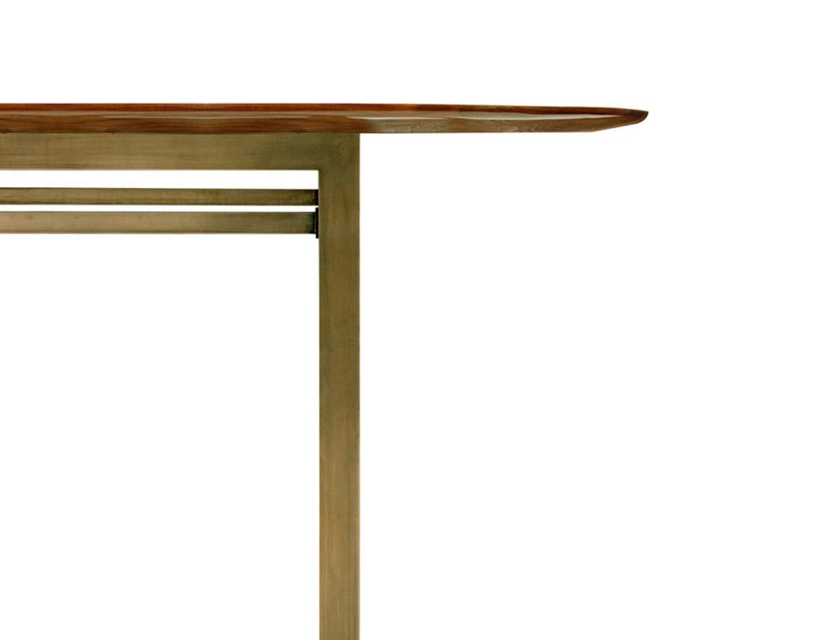 The Savile rectangle table features a base made of 1