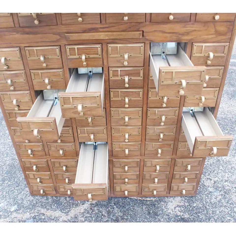 library card catalog cabinet for sale near me
