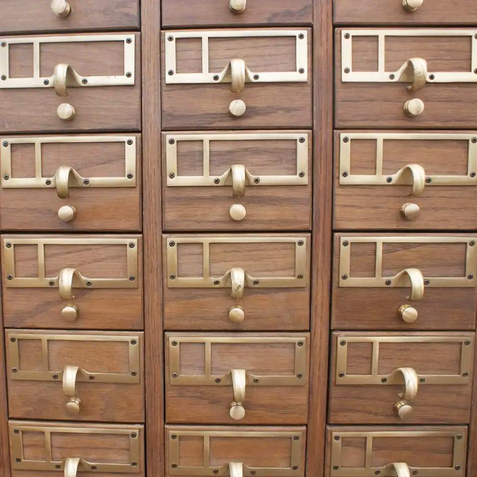 card catalogue for sale