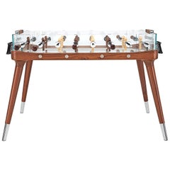 90 Minuto Foosball Table by Teckell in Walnut Wood