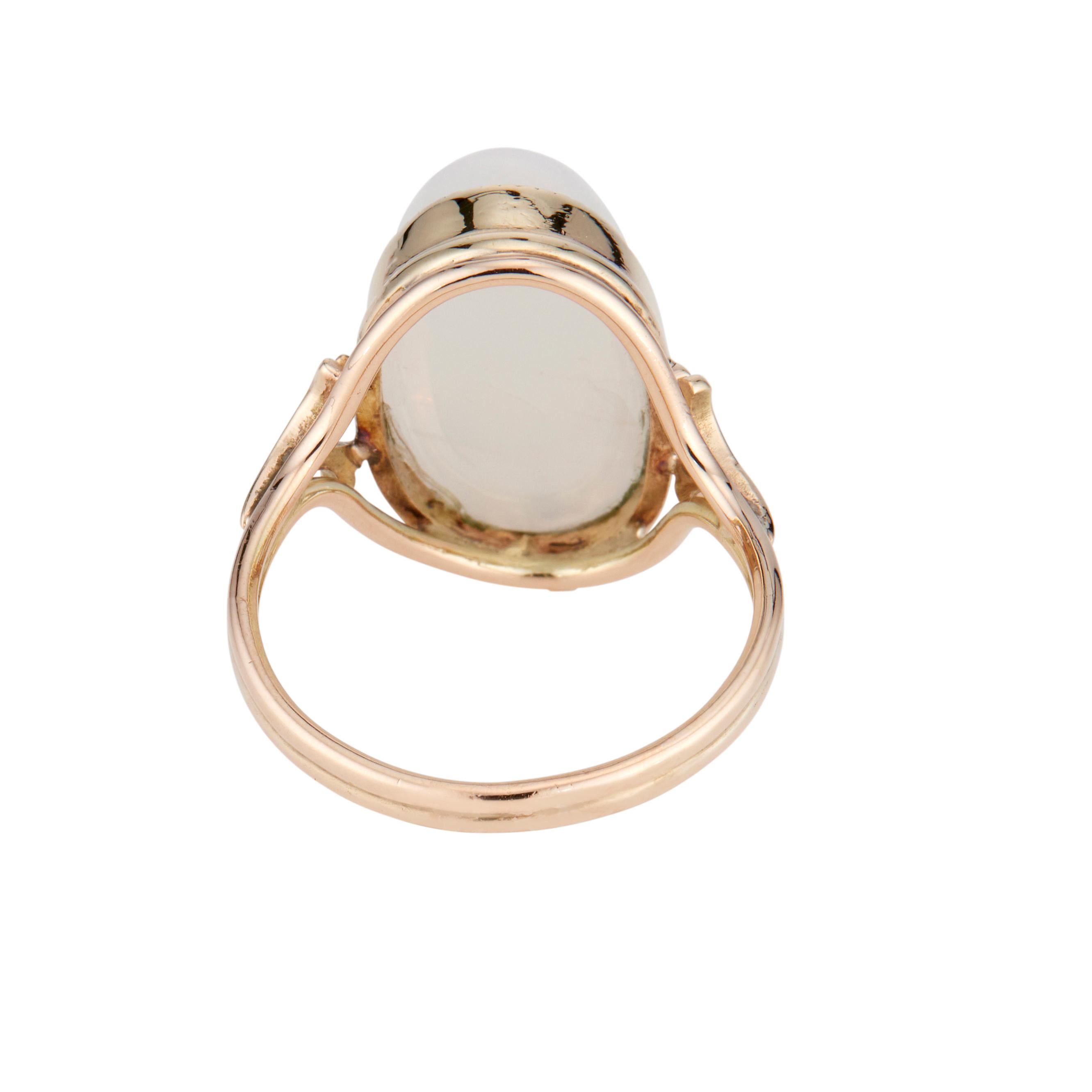 antique moonstone ring