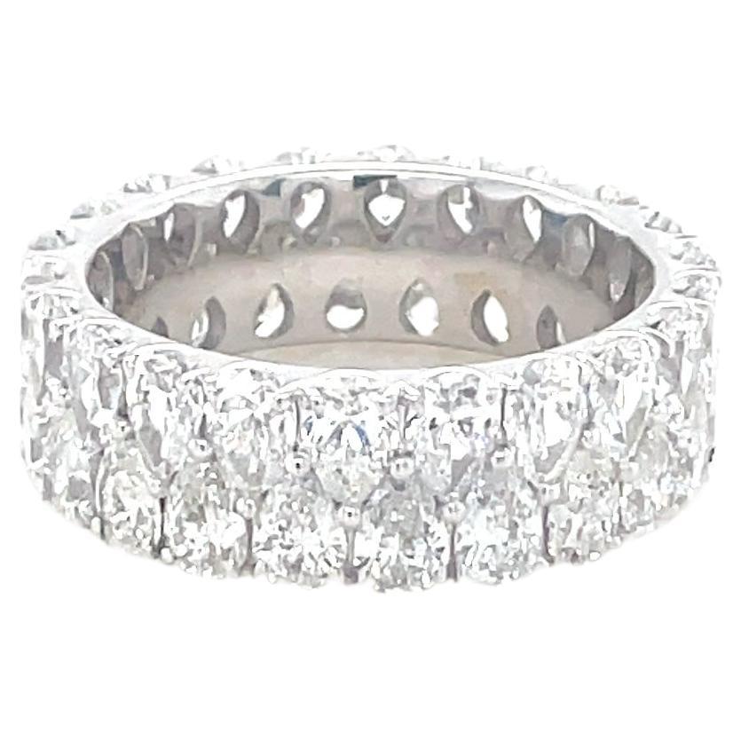 9.00 Carats Diamond Eternity Band For Sale