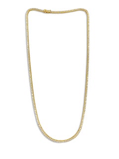 9.00 CT VVS Diamond Tennis Necklace Unisex
