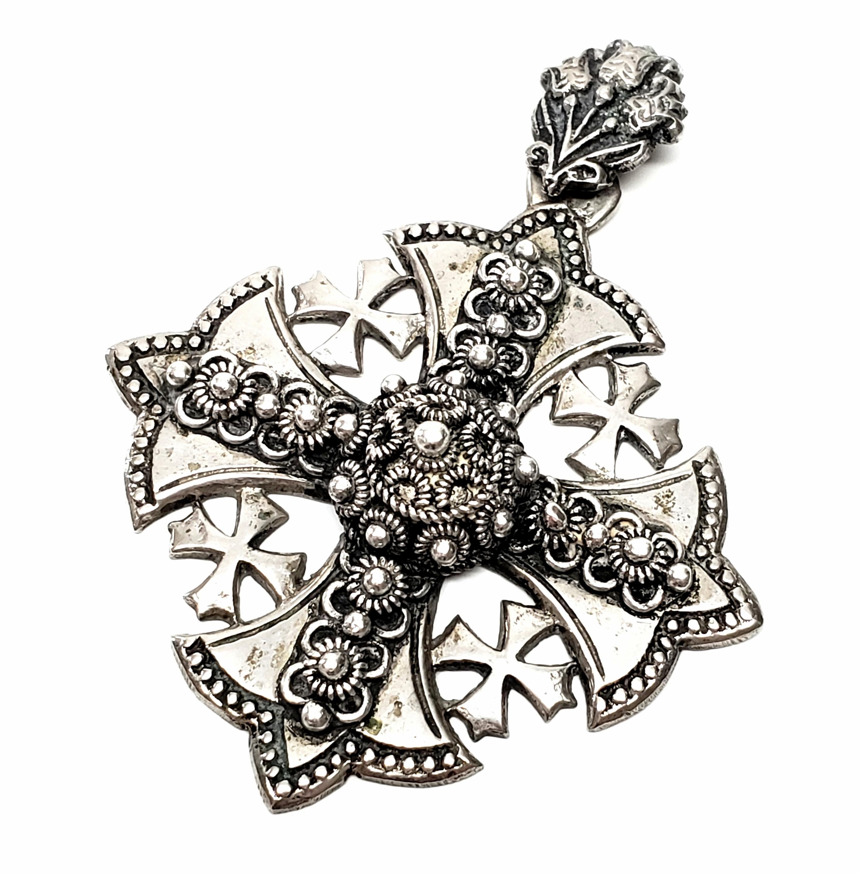 crusader cross necklace