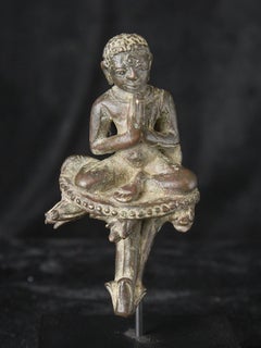 9th/10thC Burmese Solid-Cast Monk Is Likely Late Pyu/Pre Pagan
