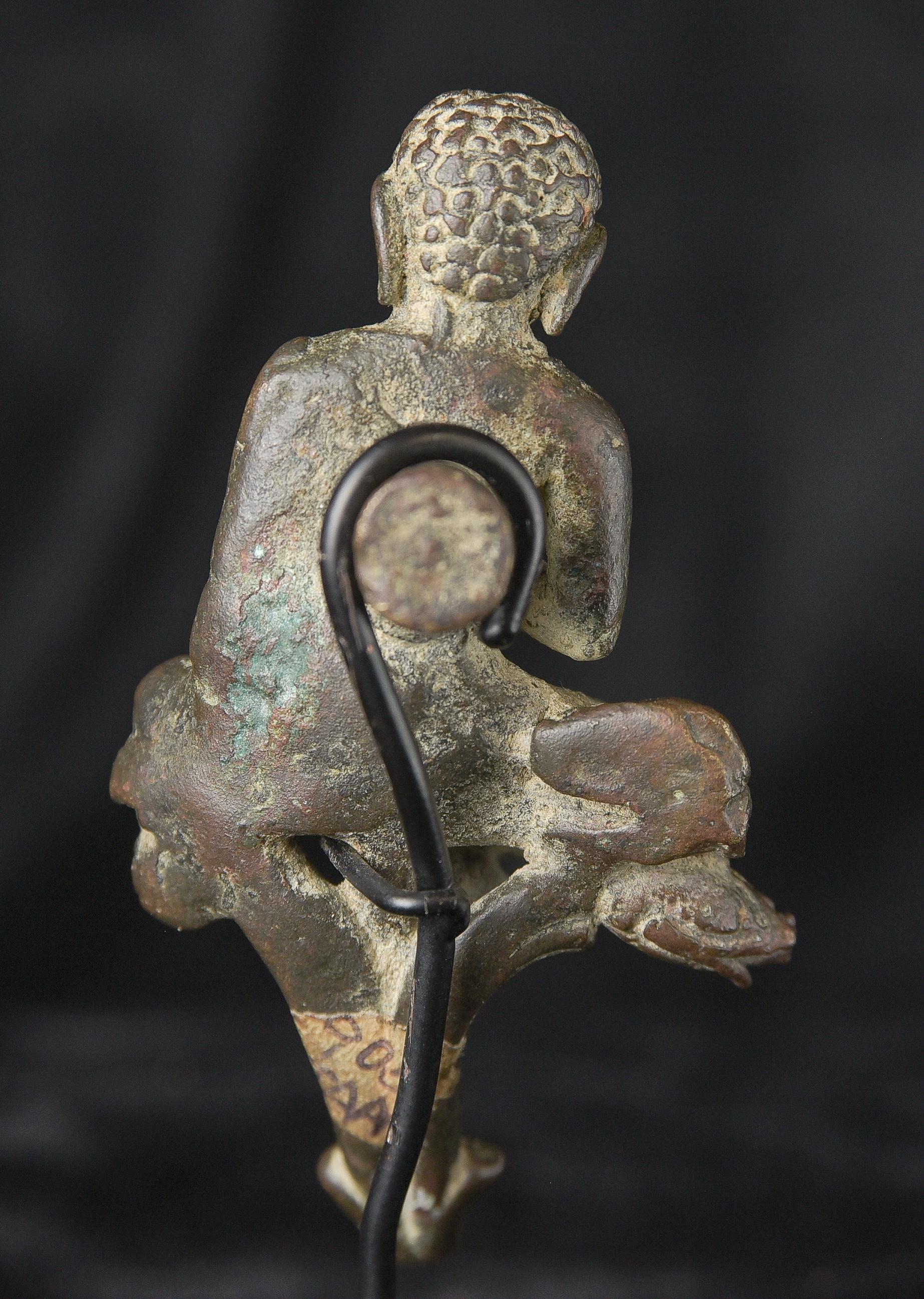 Moine birman de 900 ans en fonte massive, 10705 en vente 1