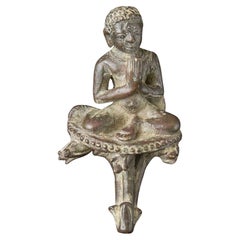 Moine birman de 900 ans en fonte massive, 10705