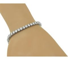 9.00ct Diamond Gold Tennis Bracelet