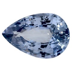 9.01 Ct Green Sapphire Pear Loose Gemstone