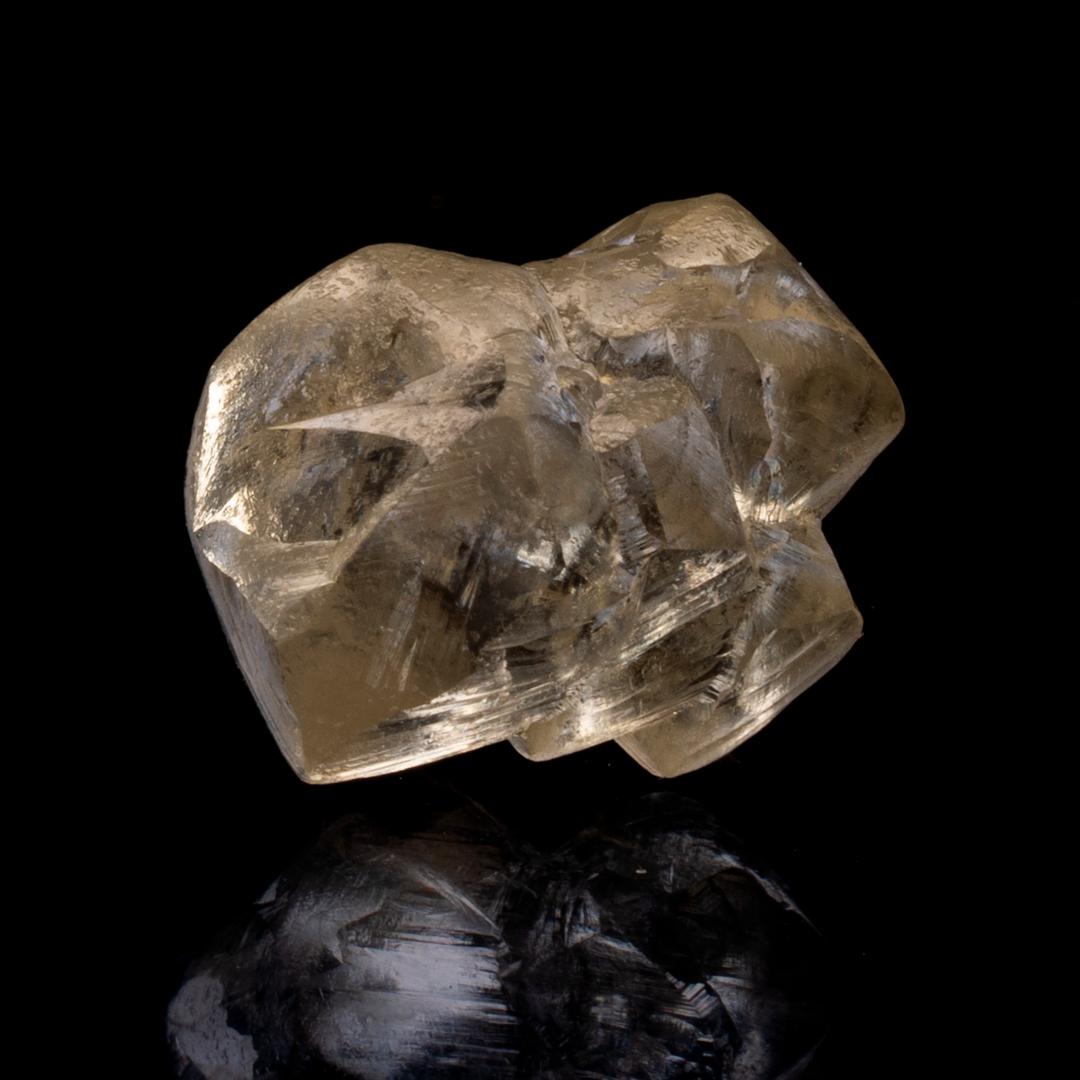 9,03 Karat weißer Diamant-Kristall-Kristall im Angebot 1