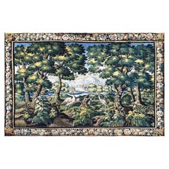 904 - Awesome Tapestry Aubusson 18th Century, "Greenery"