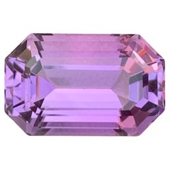 9.05 Carat Natural Loose Amethyst Octagon Shape Gem For Necklace