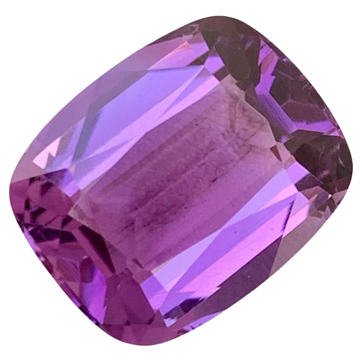 9.05 Carats Natural Loose Amethyst Ring Gem Brazil Mine For Sale