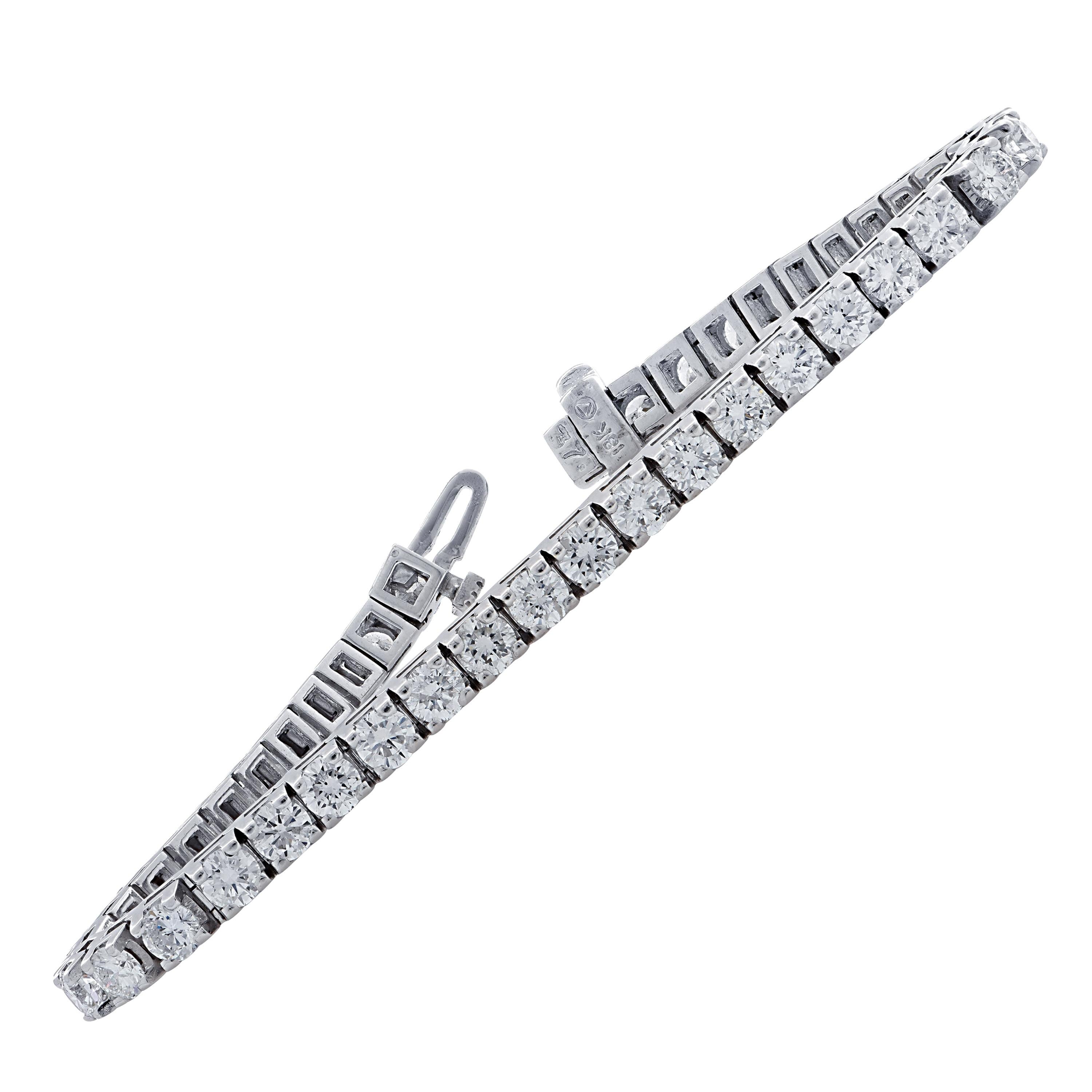 9.09 Carat Diamond Tennis Bracelet