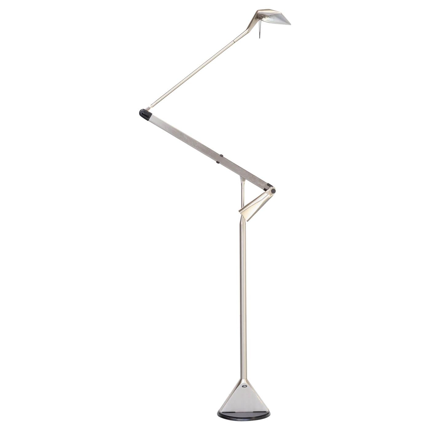 90s A. Monici ‘zelig terra’ floorlamp for Lumina For Sale