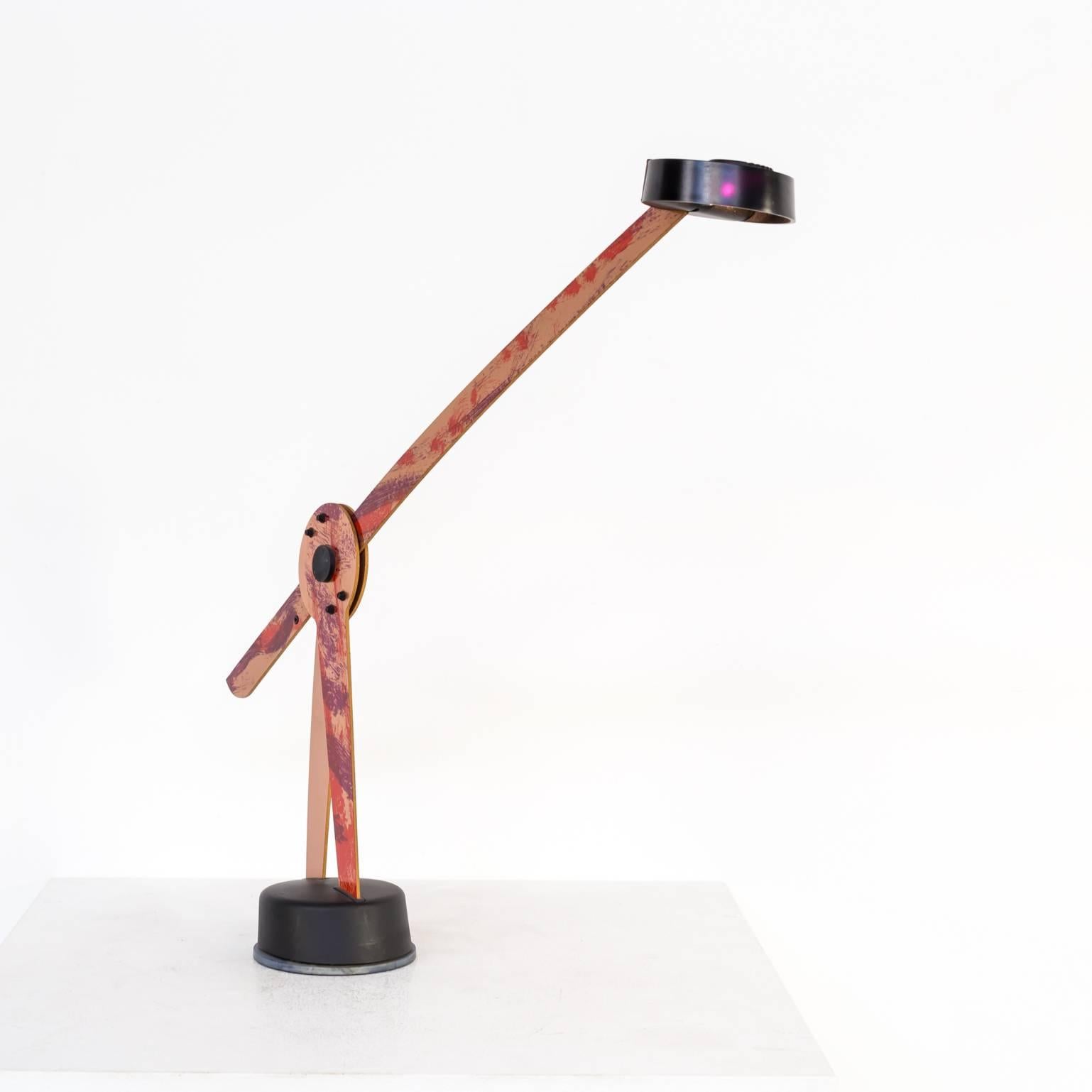 1990s Afra & Tobia Scarpa ‘Pierrot’ Table Lamp for Flos In Good Condition In Amstelveen, Noord