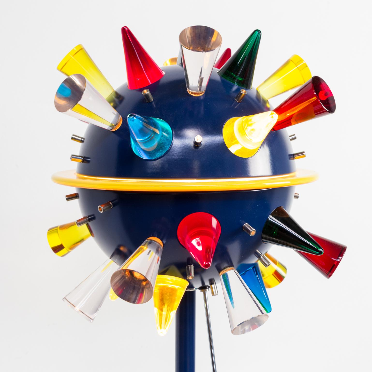 1990s Alessandro Mendini ‘Arkab’ Table Lamp Art Sculpture for Venini For Sale 3
