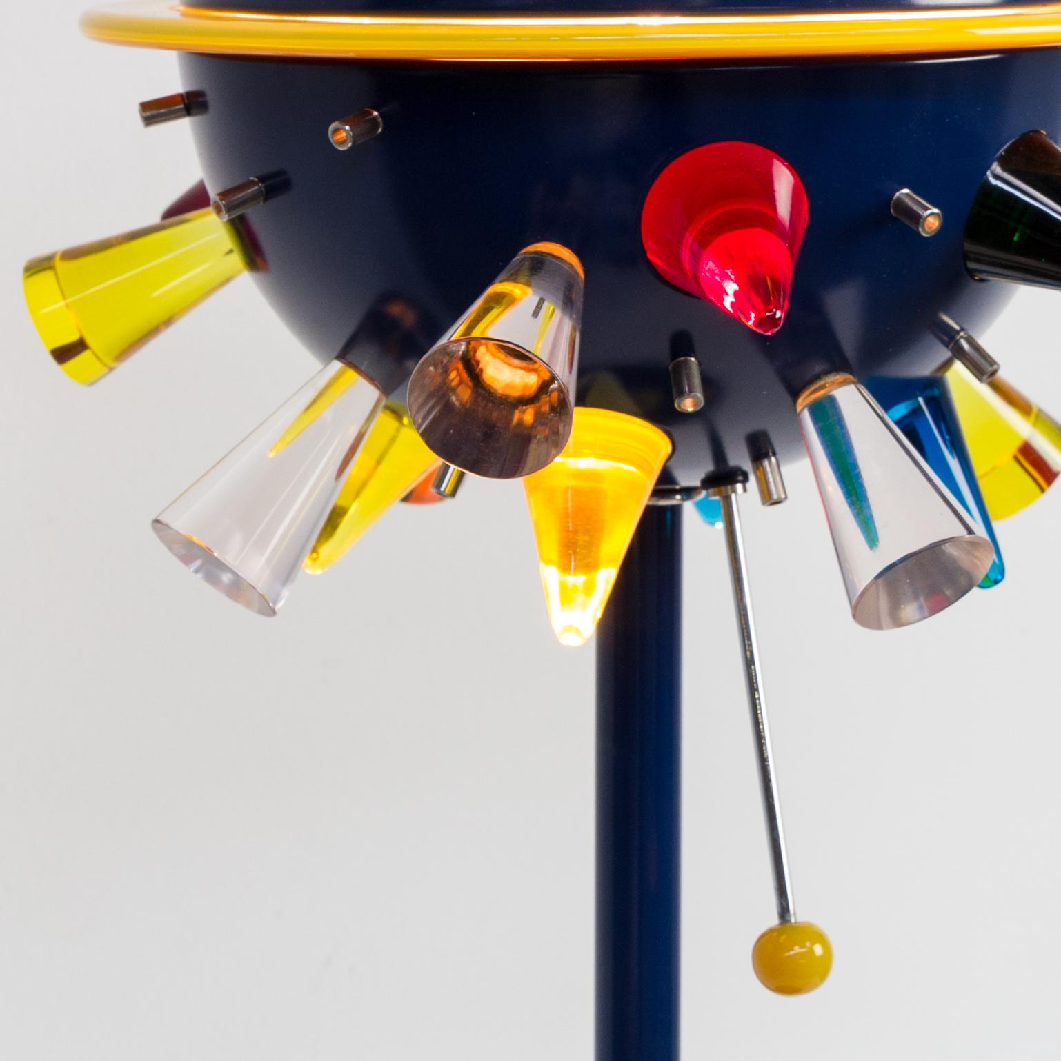 1990s Alessandro Mendini ‘Arkab’ Table Lamp Art Sculpture for Venini For Sale 4