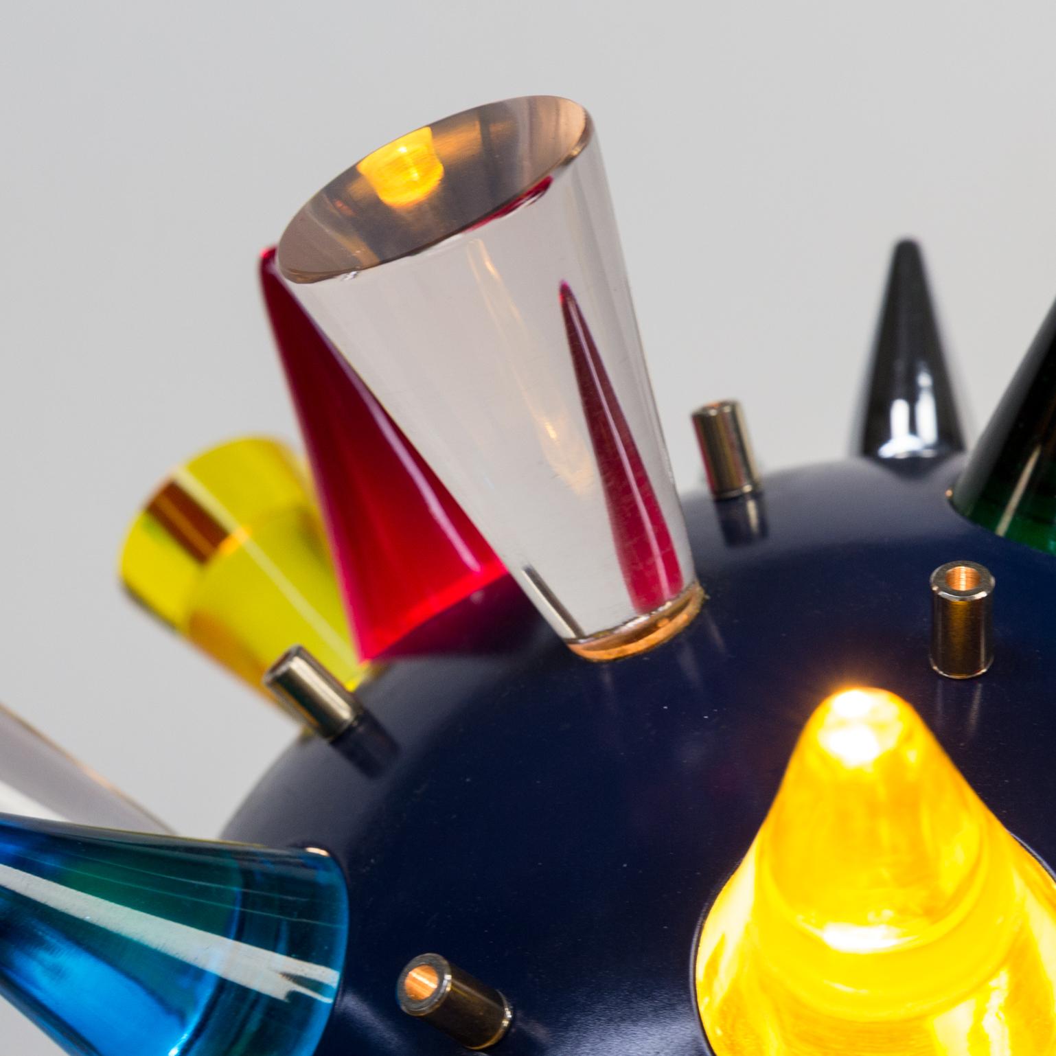 1990s Alessandro Mendini ‘Arkab’ Table Lamp Art Sculpture for Venini For Sale 6