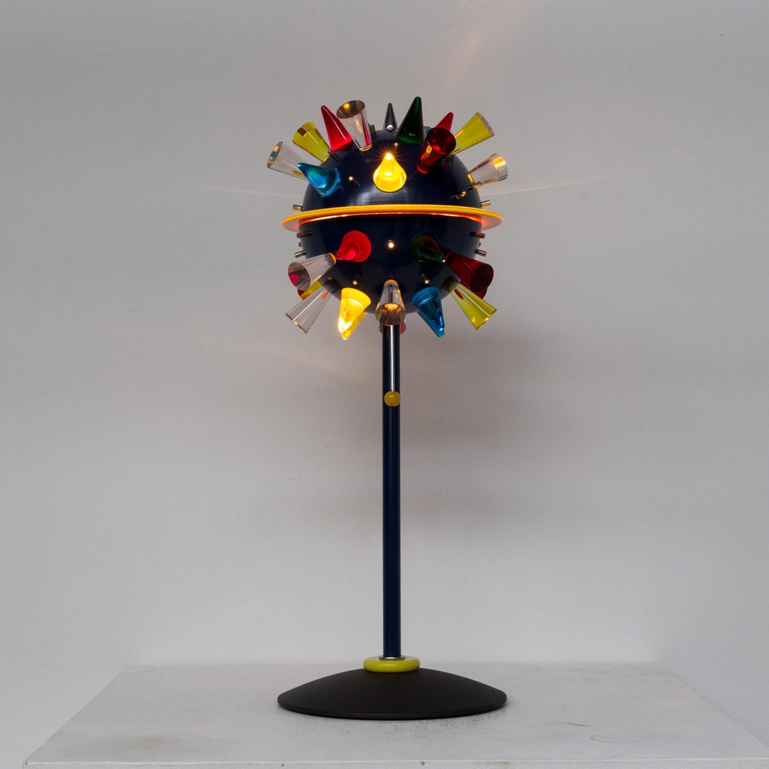 Italian 1990s Alessandro Mendini ‘Arkab’ Table Lamp Art Sculpture for Venini For Sale