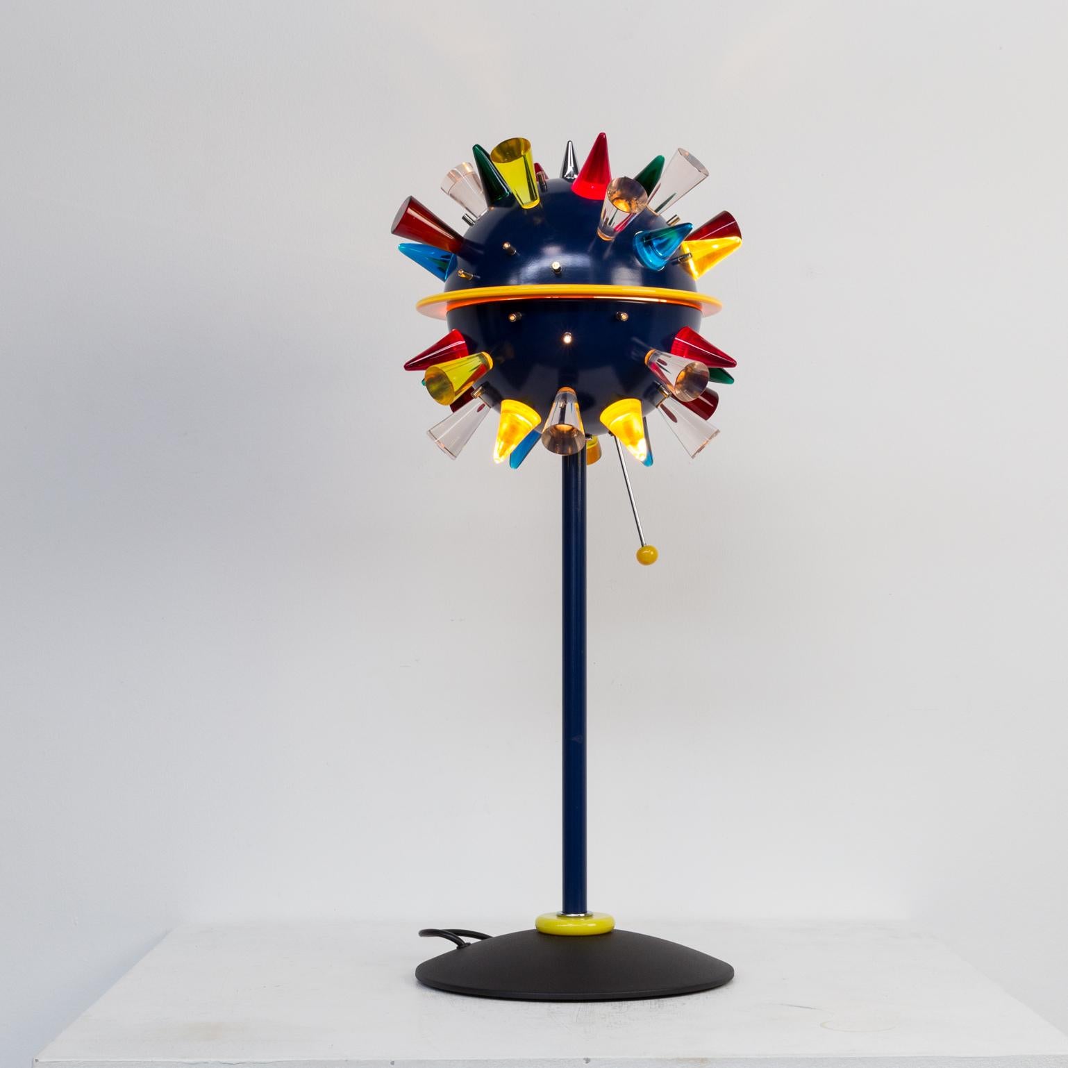 1990s Alessandro Mendini ‘Arkab’ Table Lamp Art Sculpture for Venini In Good Condition For Sale In Amstelveen, Noord