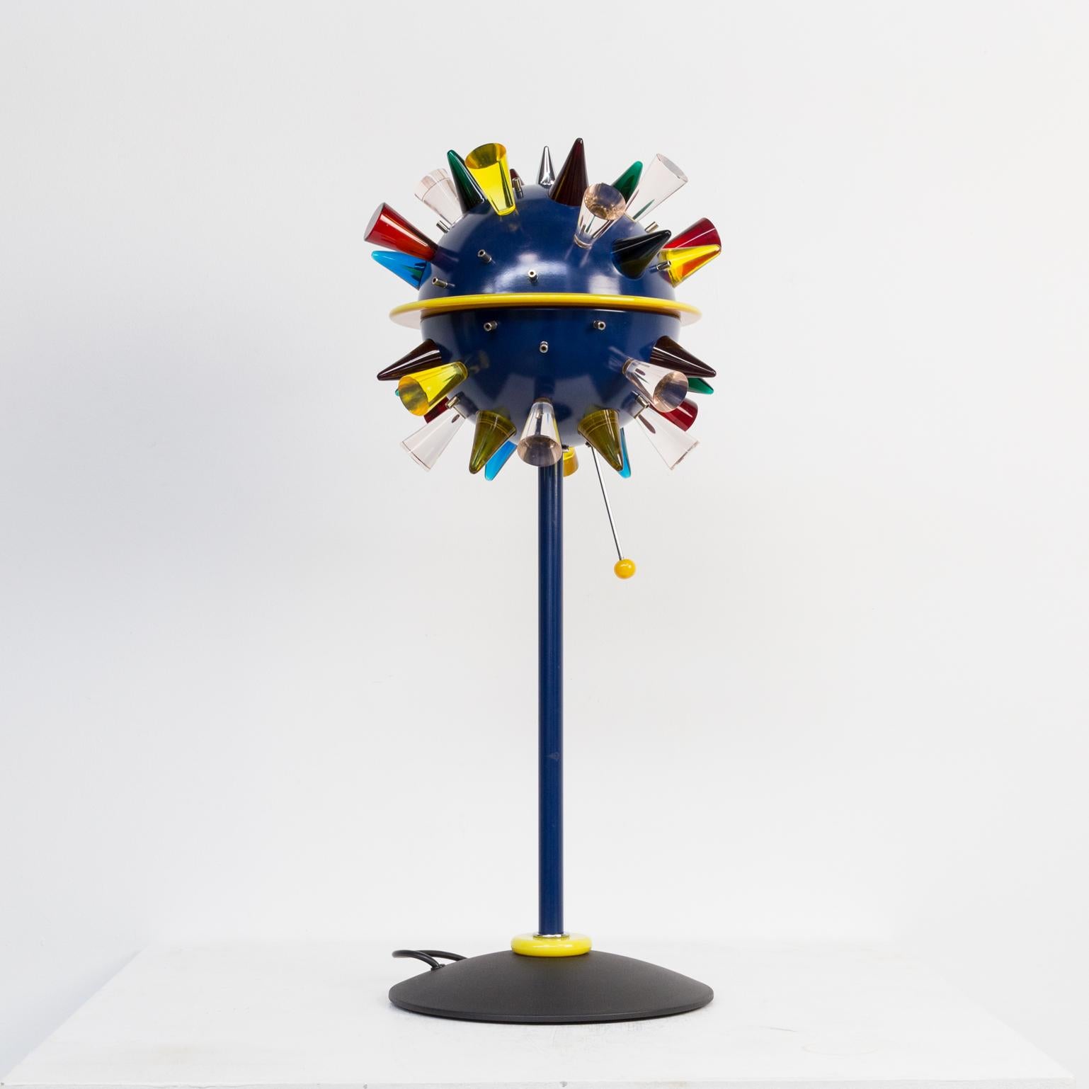 Late 20th Century 1990s Alessandro Mendini ‘Arkab’ Table Lamp Art Sculpture for Venini For Sale