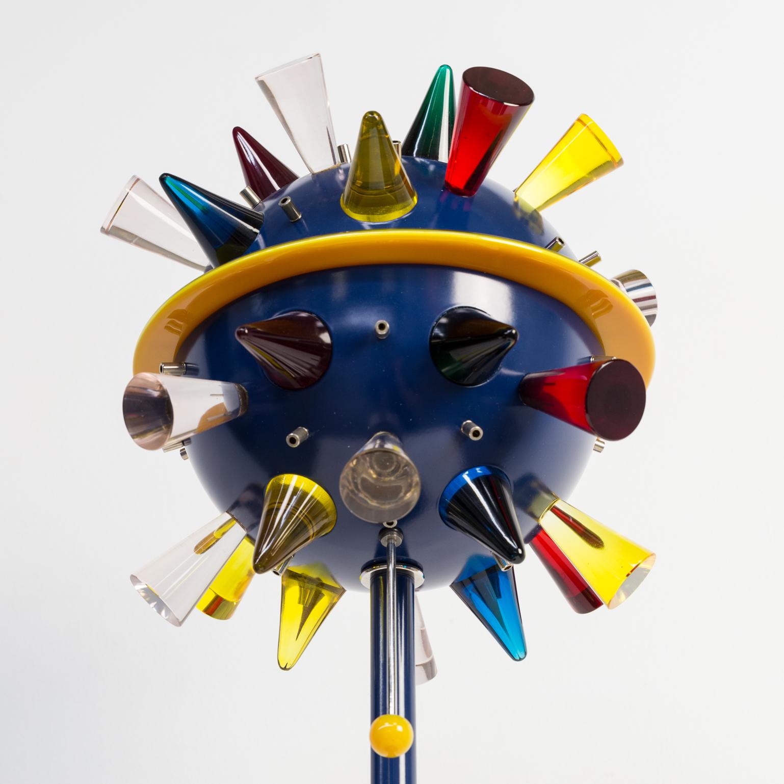 1990s Alessandro Mendini ‘Arkab’ Table Lamp Art Sculpture for Venini For Sale 1