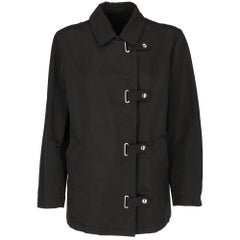 nylon jacket 90s 90s Allegri Black Nylon Jacket