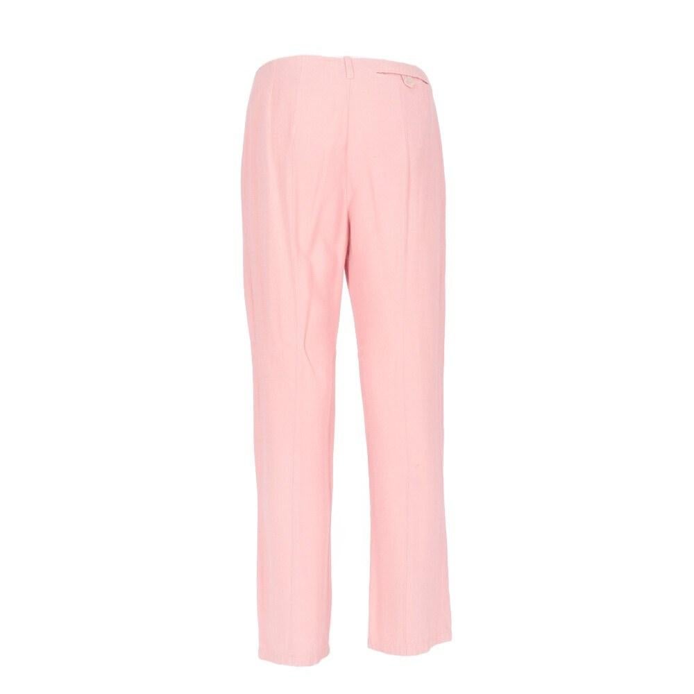 Ann Demeulemeester pink cotton and silk blend upcycled trousers. Medium-waisted model with front closure with button and zip.

Size: 40 IT

Flat measurements
Height: 95 cm
Waist: 37 cm

Product code: X0981

Notes: Item has been