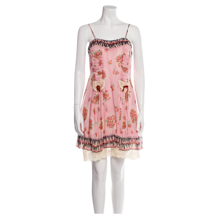 princess polly baby blue dress Urban Renewal Vintage Checked '90s Slip Dress main image 1