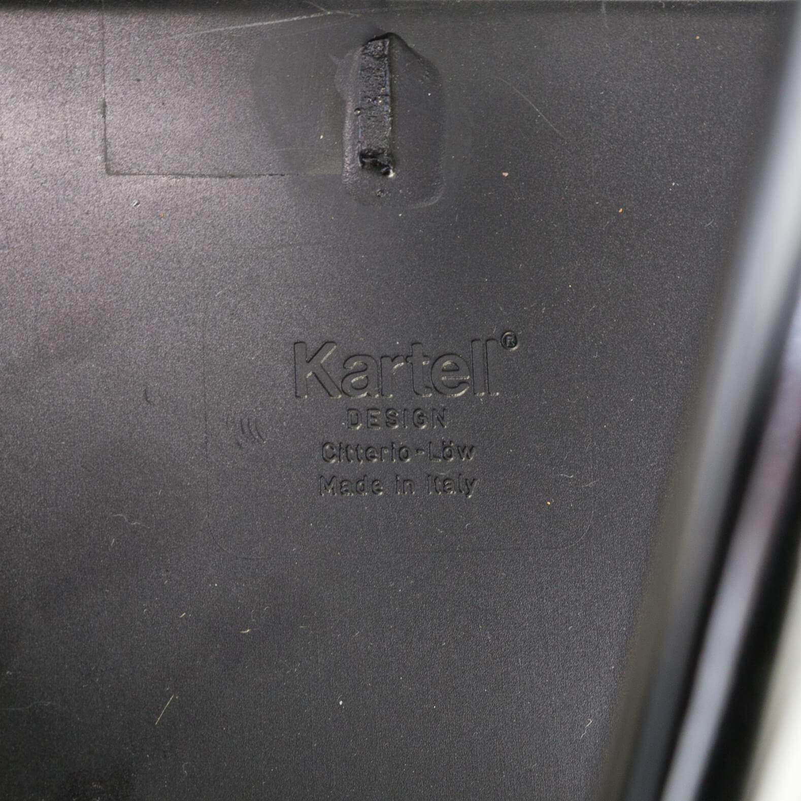 1990s Antonio Citterio & Glen Oliver Löw ‘Leopoldo’ Folding Table for Kartell In Good Condition For Sale In Amstelveen, Noord