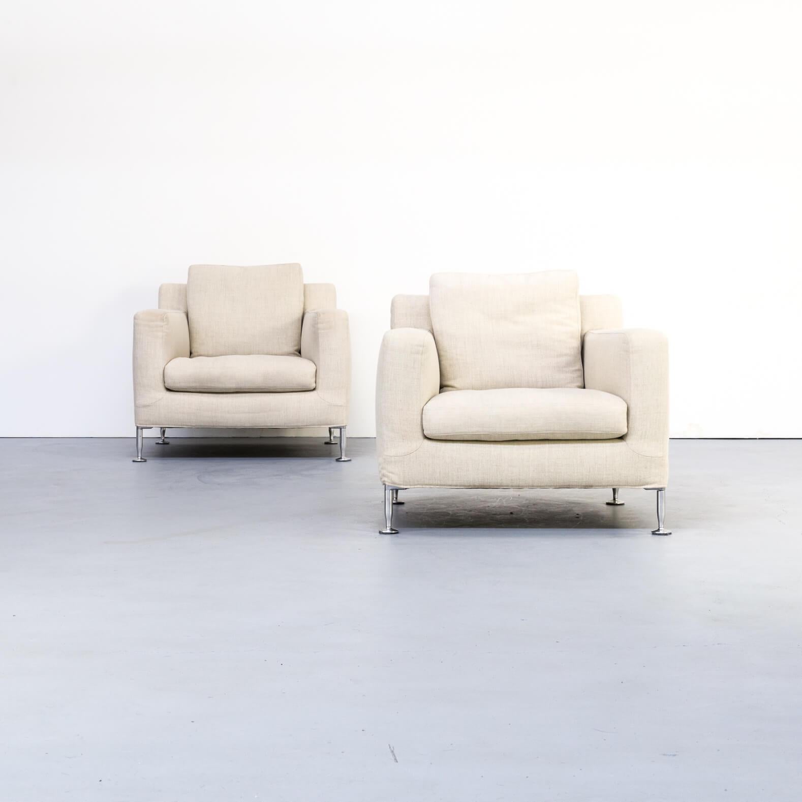 Fauteuil de salon 'Harry' d'Antonio Citterio des années 1990 pour B&B Italia Bon état - En vente à Amstelveen, Noord