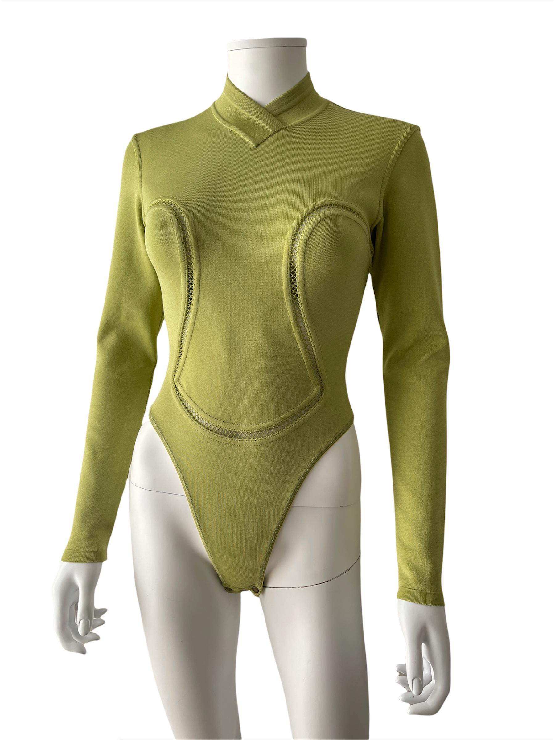 light green bodysuit