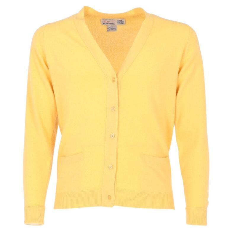 BALLANTYNE Size XL Moss Green Cashmere V-Neck Sweater Vest at 1stDibs ...