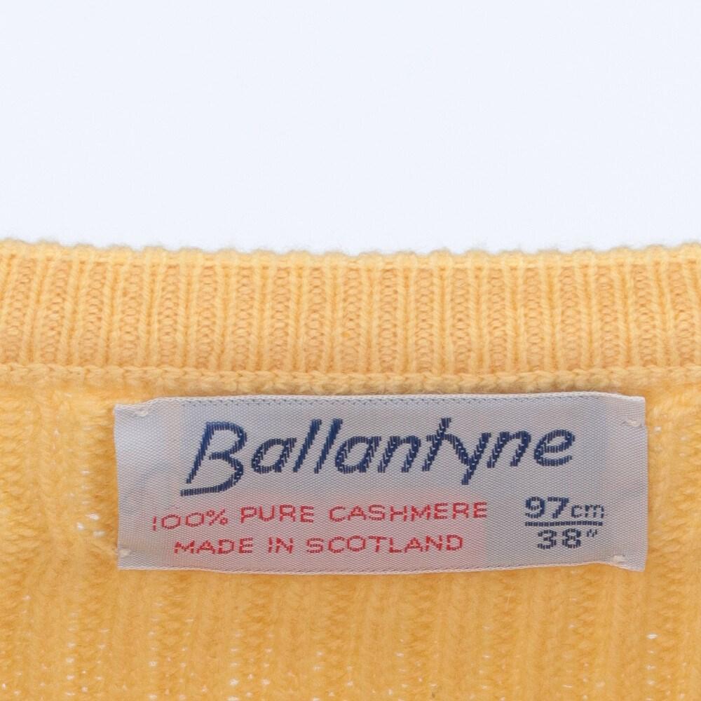 light yellow cashmere sweater