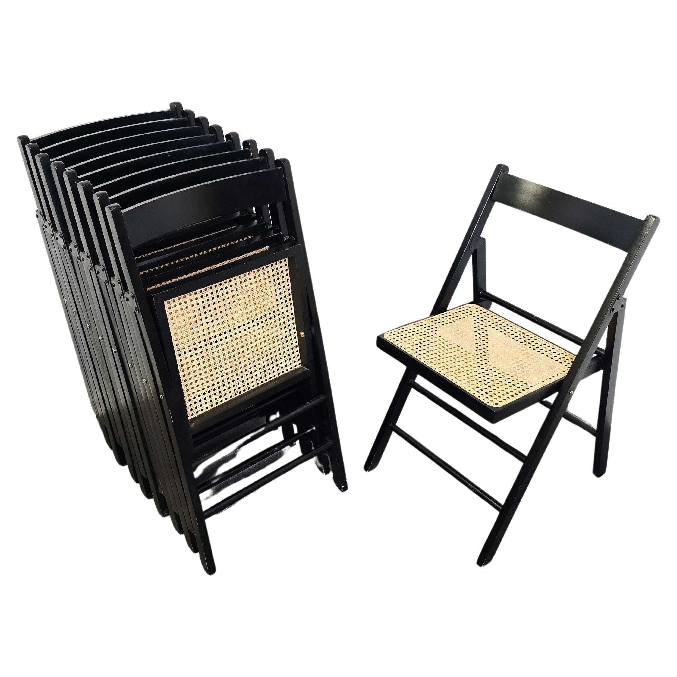 90s Black Folding Chair