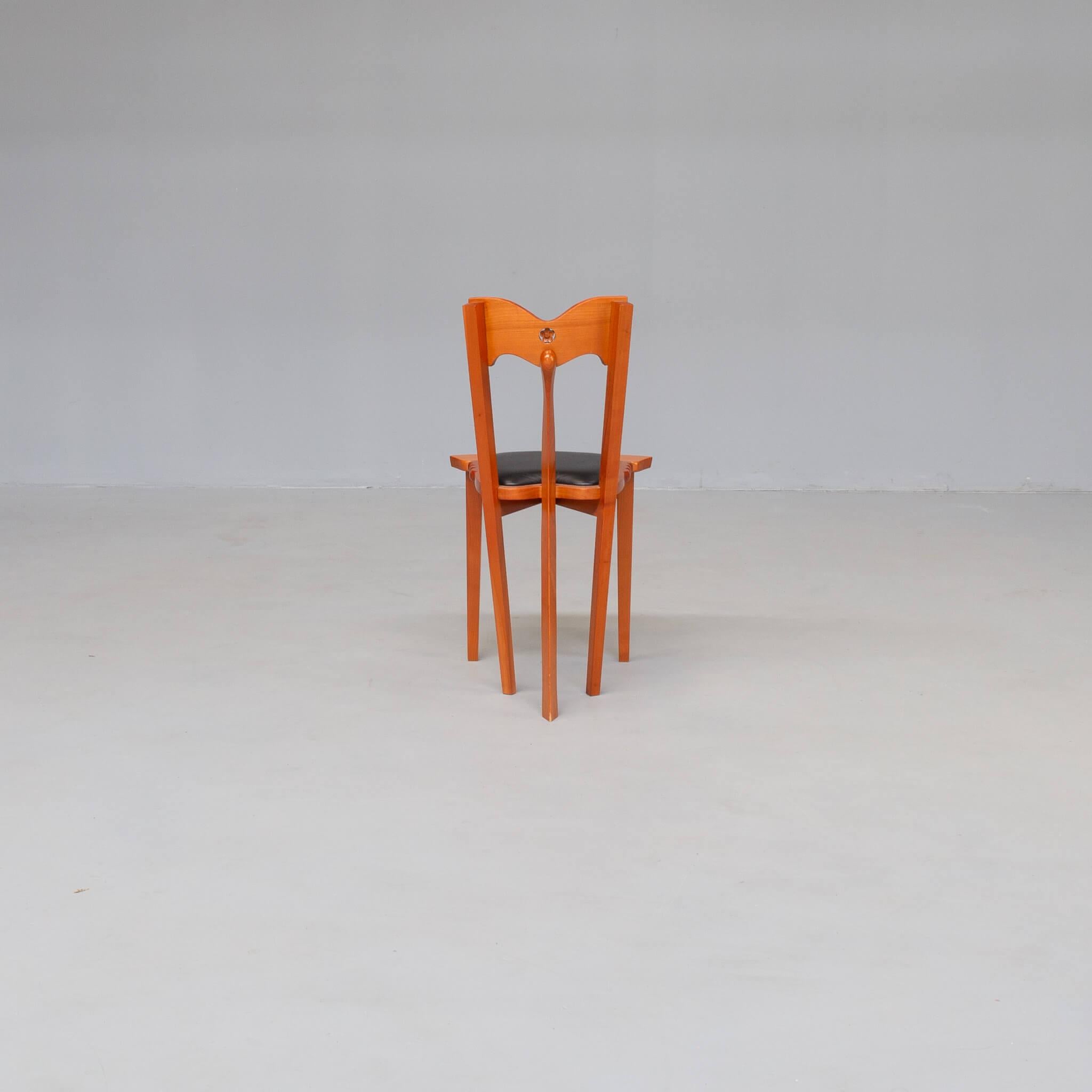 90s Borek Sipek ‘Yoochai’ chair In Good Condition For Sale In Amstelveen, Noord