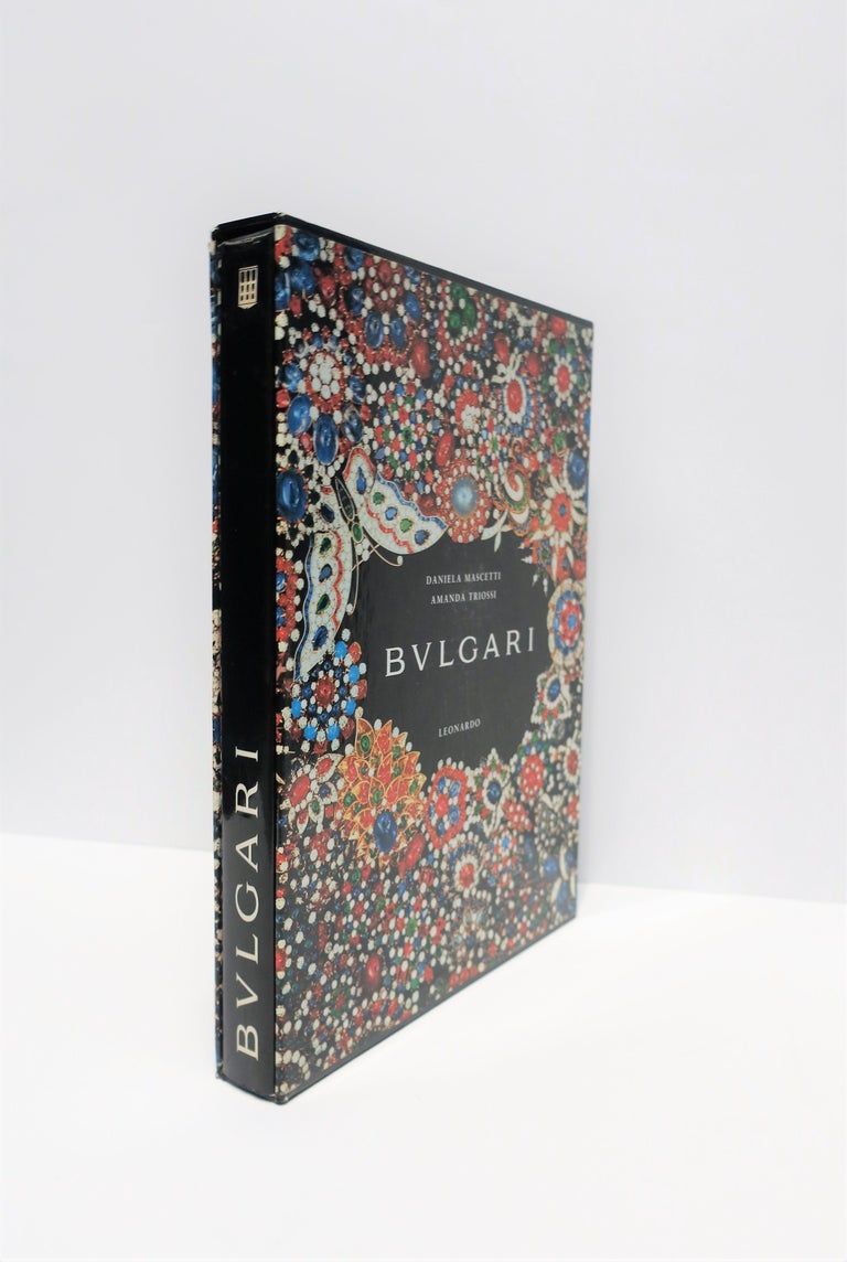 Italian Bulgari Jewelry Coffee Table or Library Book, 1990s For Sale